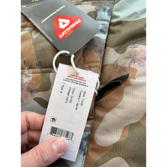 Obermeyer Tuscany Winter Jacket with Faux Fur Removable Hood Size 8 - Picture 8 of 9